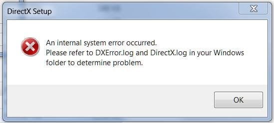 Internal System error Directx.JPG