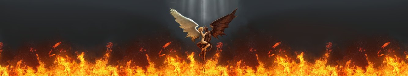 Good vs Evil 3 monitors wall 02.jpg
