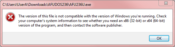 AFUDOS236 will not run 1.PNG