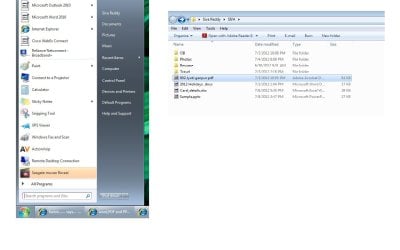 Desk top start menu and File  location view.jpg
