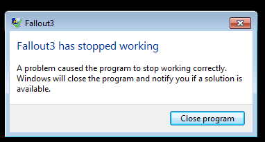 Fallout 3 crash.PNG