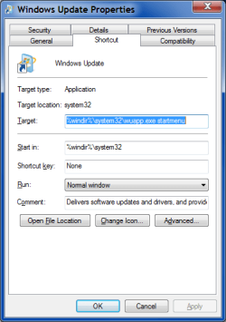 Windows Update Properties.png Windows Update Properties.png