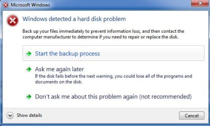 windows detected a hard disk problem.jpg