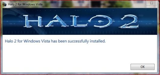 Halo 2 Successful install.JPG Halo 2 Successful install.JPG