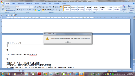 INSUFFICIENT MEMORY OR SPACE IN WORD.PNG