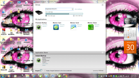 seagate dashboard issue.PNG