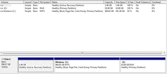 Portege 2013-06 Recovery partition corrupt (Win7 view).png