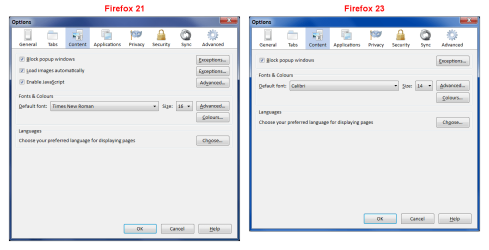 FF 21 vs FF 23 Content Options.png FF 21 vs FF 23 Content Options.png