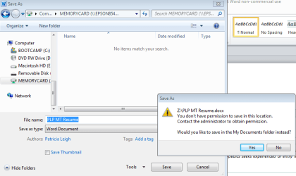 can't save to flash drive.PNG