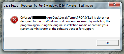 Java 7u25 Test Error Dialogue Box.png Java 7u25 Test Error Dialogue Box.png
