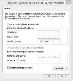 gateway IP typed into IPv4 Properties.PNG