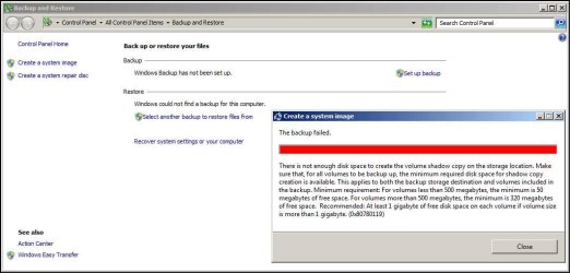 Insufficient free space in system partition-backup fails.jpg