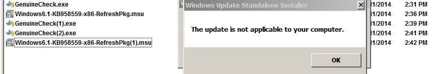 w update is not applicable to your machine.jpg