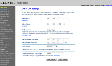 BelkinRouterLANSettings.png BelkinRouterLANSettings.png