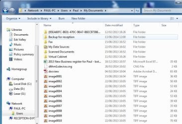 Access to folders on Machine A through network icon on Mach B.jpg Access to folders on Machine A through network icon on Mach B.jpg