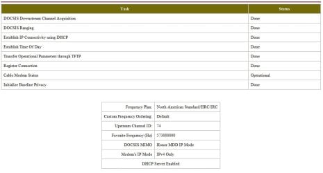 Modem Status And Configuration Settings - 7-7-14 Pic..JPG