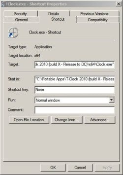 Clock.exe - Shortcut Properties.jpg