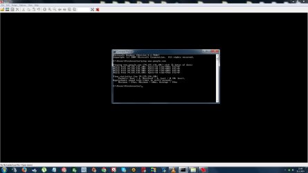 Pinged google.com and i guess this shows Net being Online with Desktop Pc..So weird and frustrat.jpg