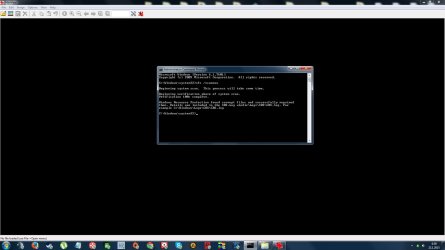 Sfc Scannow 2nd run and this time all fixed. Ofc use mark on front of scannow.jpg