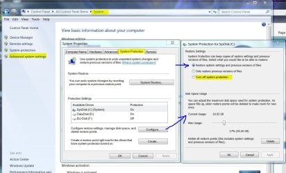 Restore Points - Settings.JPG