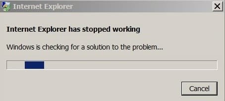 W7 Out of Memory PROOF IE No Good EVER crashes with not much open 2 PS18585.jpg