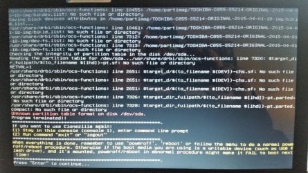 1st and 4th attempts Terminated due to Formatted drive.jpg