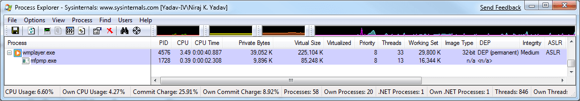Windows 7 Build 7000 WiMP PE stats.PNG Windows 7 Build 7000 WiMP PE stats.PNG