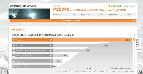 3D Mark 11 on SLI.JPG