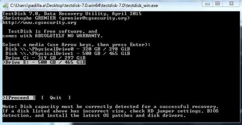 TestDisk Drive or Disk.JPG