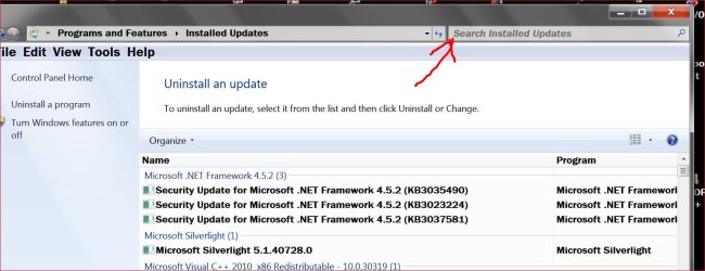 Windows Update search.JPG Windows Update search.JPG