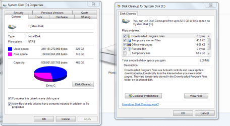Capture After the re-boot after the second Disk Cleanup Scan..PNG