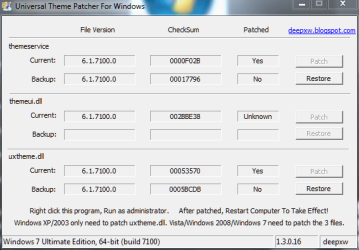 UxTheme Patcher.PNG UxTheme Patcher.PNG
