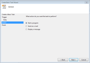Task Scheduler (Step 3d - Create basic task - action).png Task Scheduler (Step 3d - Create basic task - action).png