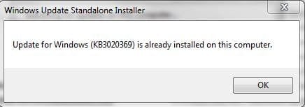 KB3020369 already installed.JPG