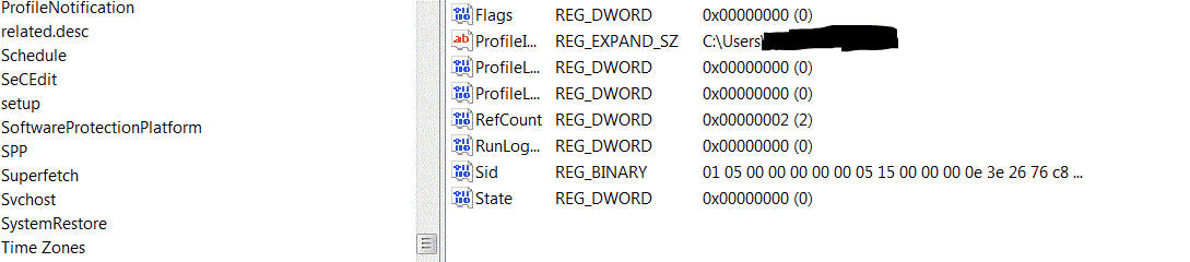 Capture. Registry after being in safemode normal but logged back on and ......GIF