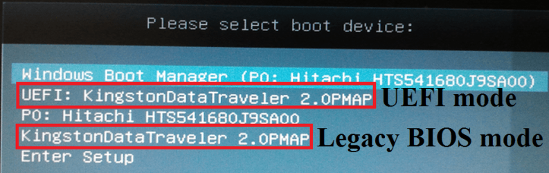Boot to UEFI mode or Legacy BIOS mode.png Boot to UEFI mode or Legacy BIOS mode.png