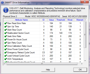 WD Data LifeGuard Diagnostics 2017 01 26 - SMART Drive information 01.png