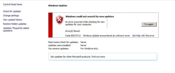 06_WindowsUpdateErrorCode80073712.JPG