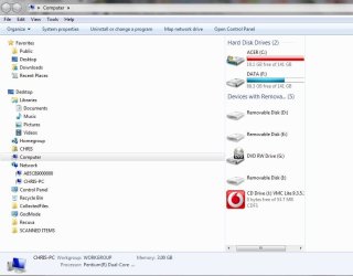 ACER COMPUTER C DRIVE FREE SPACE DROPPED TO 10.1 GB TUESDAY 2nd MARCH 2021 - COMPUTER COMPLETELY.JPG