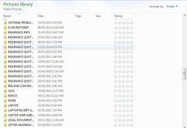 COMPUTER - OPEN EXPLORER - PICTURES - VIEW DETAILS - DISPLAYS LIST OF SUB FOLDERS .JPG