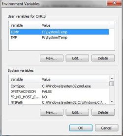 ACER COMPUTER ENVIRONMENTAL VARIABLES BOX EXISTING SETTINGS FOR TEMP & TMP FILES.JPG
