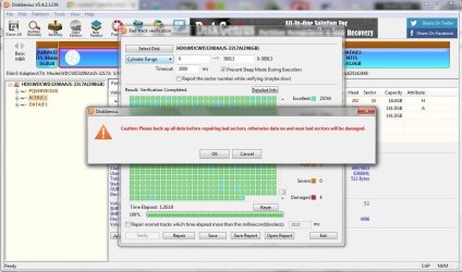 WINDOWS - ACER COMPUTER HARD DRIVE C DISKGENIUS AFTER VERIFY SCAN - SCREENSHOT OF WARNING MESSAG.JPG