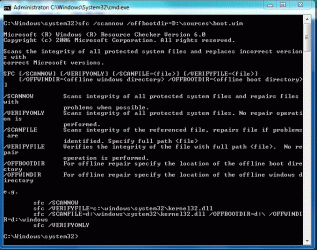 scannow w offbootdir pointing to boot.wim.GIF scannow w offbootdir pointing to boot.wim.GIF