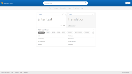 current Bing Translator website.png
