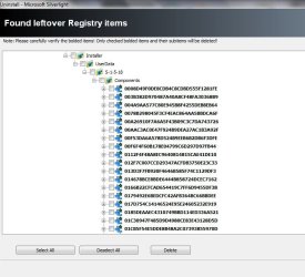 SILVERLIGHT UNINSTALLED BY REVO - LEFTOVER FILES 47,190 - SCREENSHOT - 25 PERCENT DOWN LIST - DO.JPG