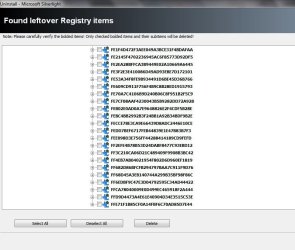 SILVERLIGHT UNINSTALLED BY REVO - LEFTOVER FILES 47,190 - SCREENSHOT - END SECTION OF LIST - DO .JPG