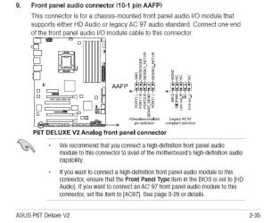 Asus P6T audio.JPG Asus P6T audio.JPG