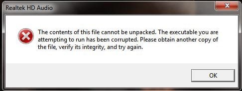Realtek Audio Problem.JPG