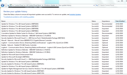 Installed updates.PNG Installed updates.PNG