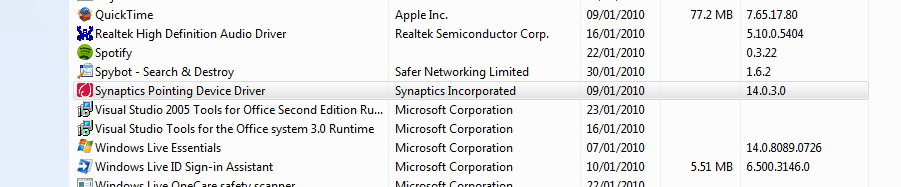 Synaptics Pointing Device.PNG